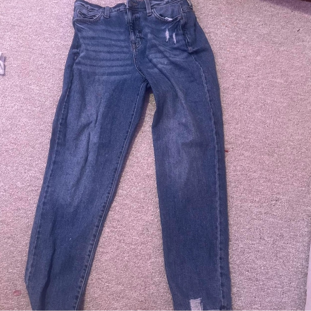 Women’s mom jeans high rise